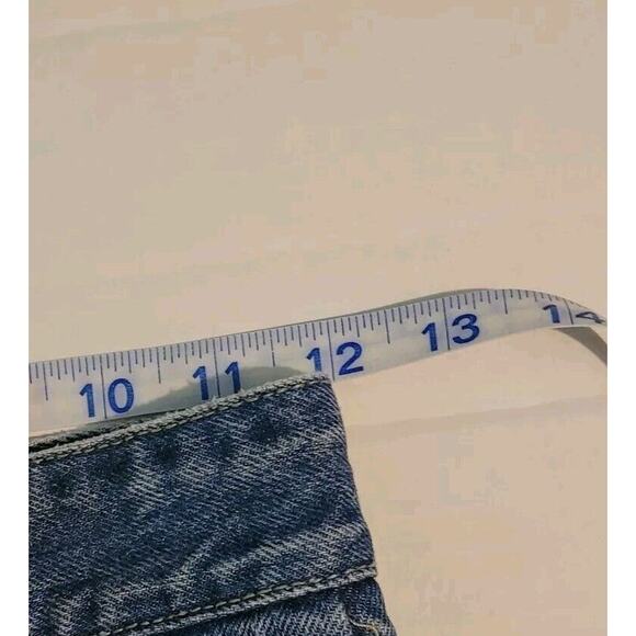 Vintage Guess Jeans Womens Size 28 Blue Medium Wash Ankle Zip No Back Tag - Picture 6 of 10